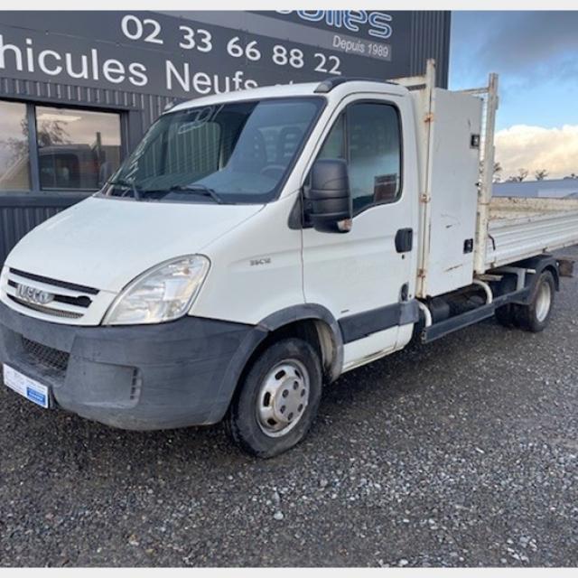 Iveco daily ccb benne + coffre 35c12 emp 3.75m 